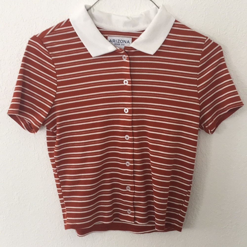 Arizona Jean Company ribbed crop top